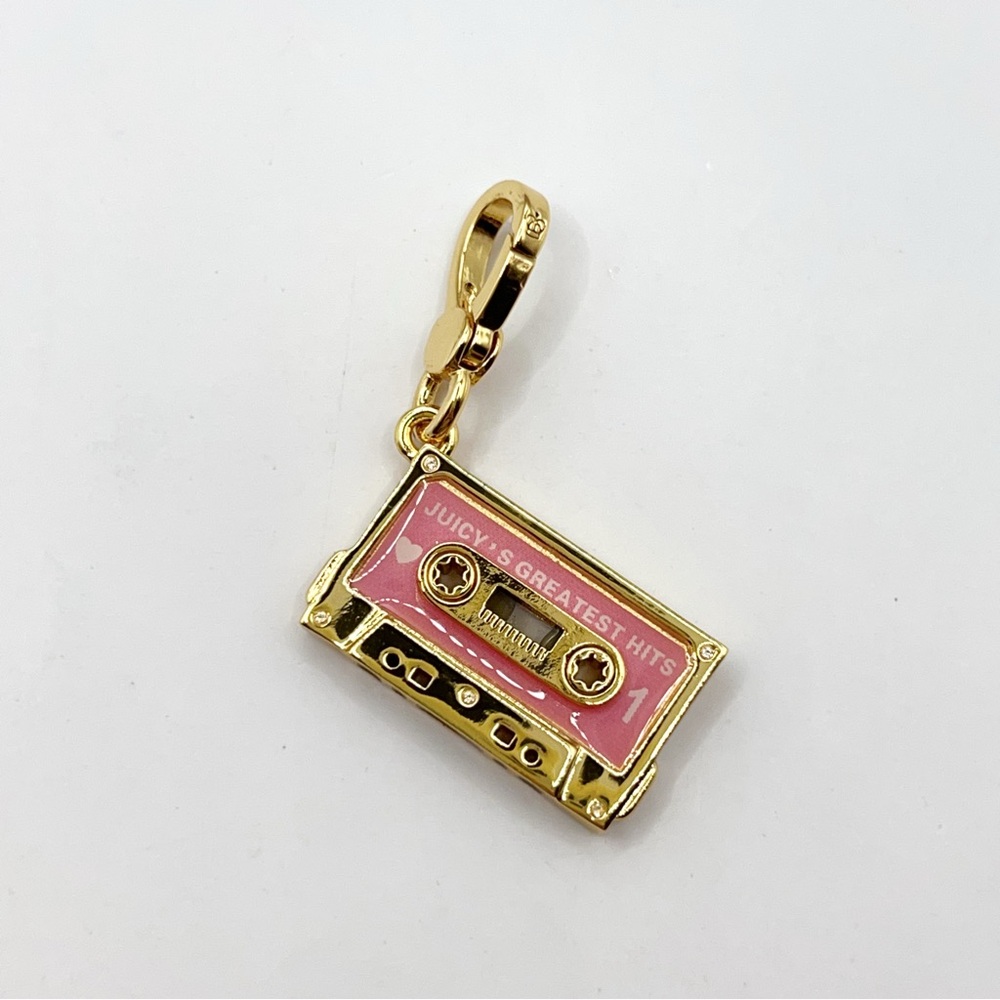 Juicy Couture tape charm